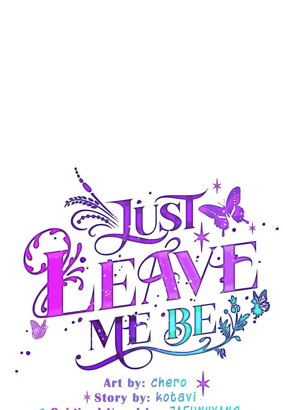 Just Leave Me Be chapter 80 page 1
