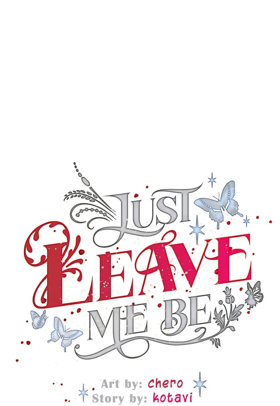 Just Leave Me Be chapter 84 page 1