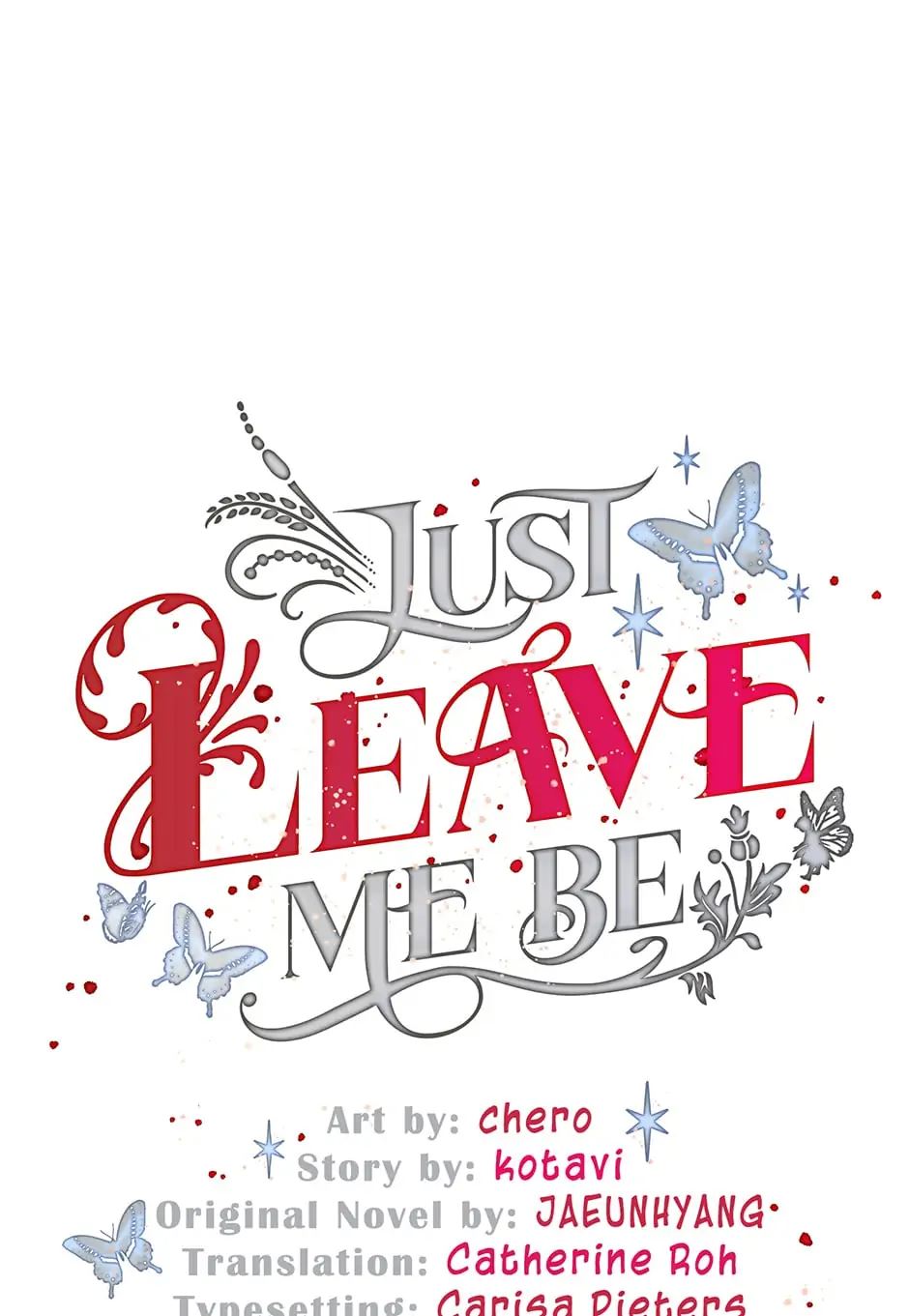 Just Leave Me Be chapter 88 page 1