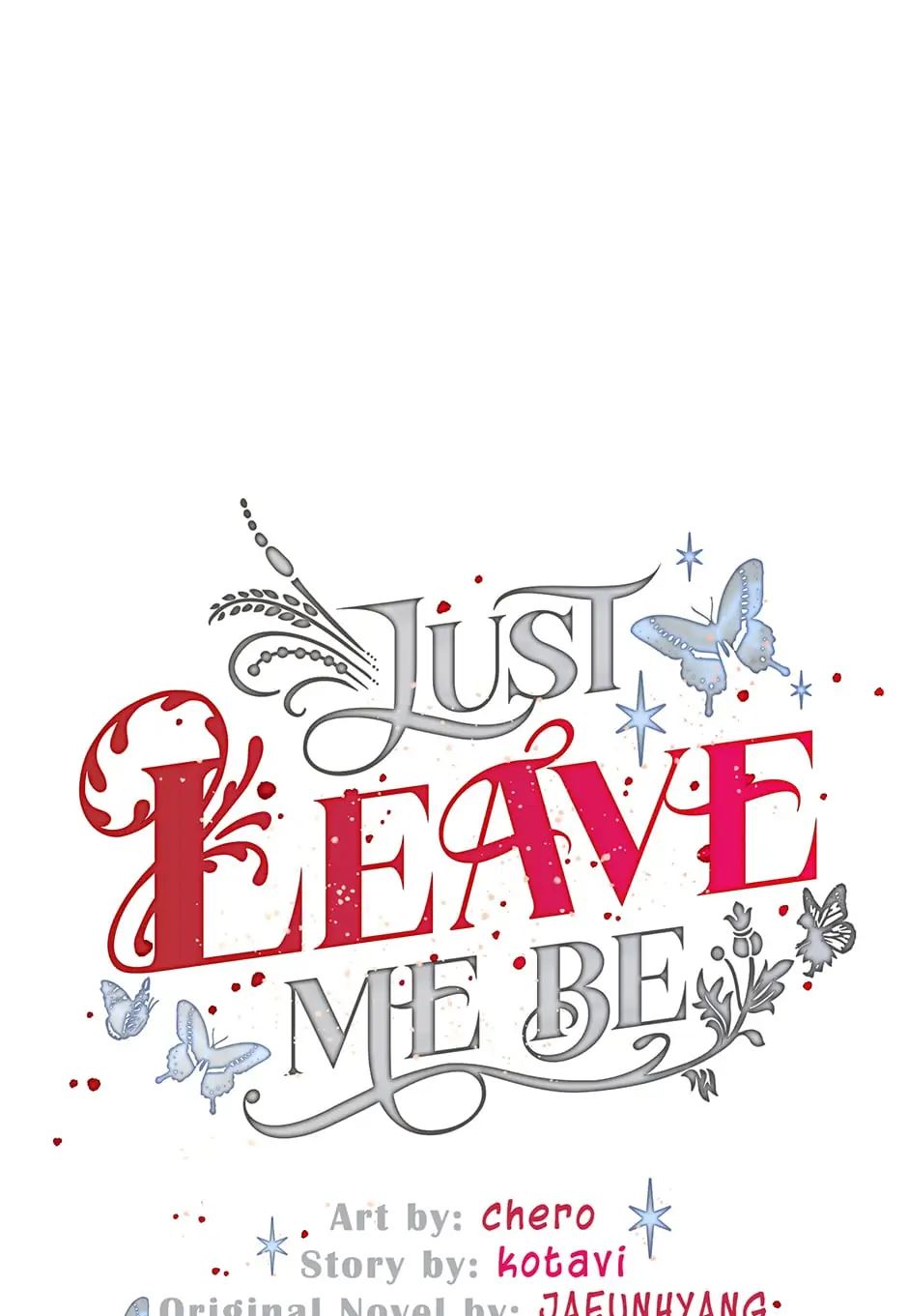 Just Leave Me Be chapter 91 page 1