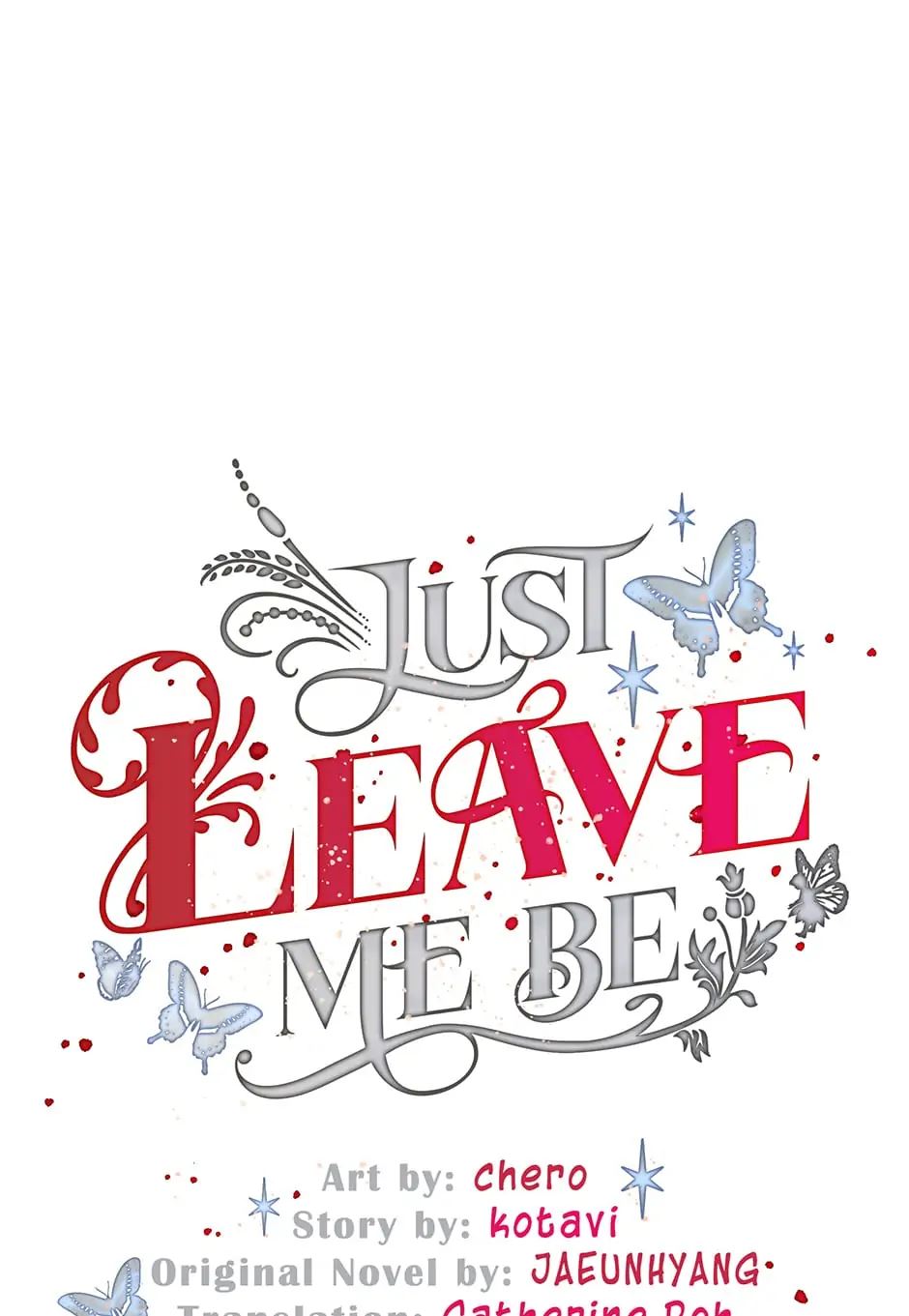Just Leave Me Be chapter 92 page 1