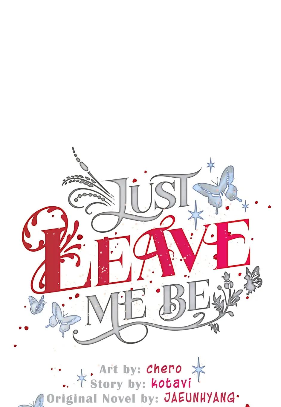 Just Leave Me Be chapter 93 page 1