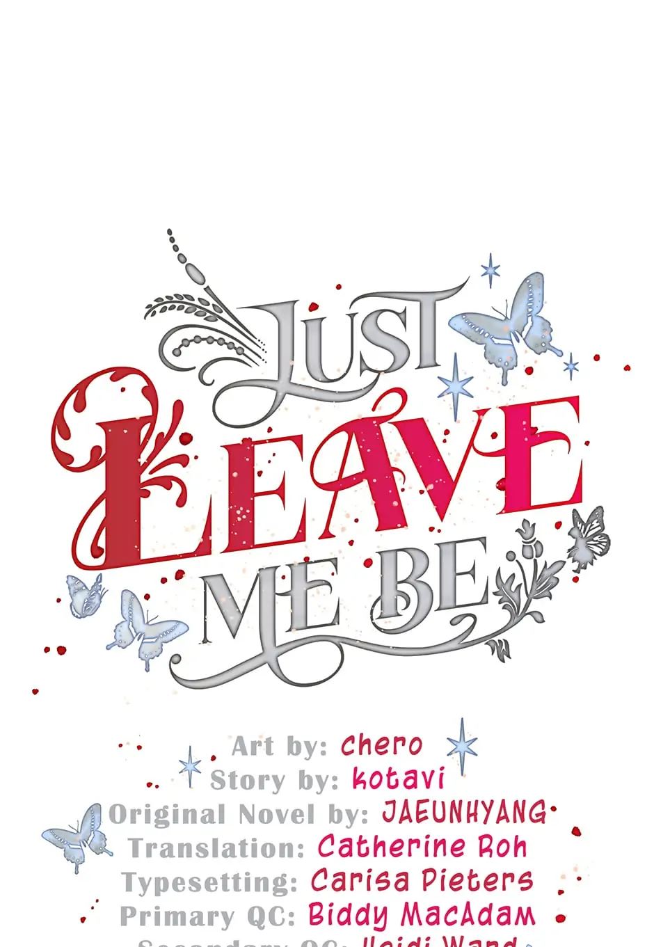 Just Leave Me Be chapter 96 page 1