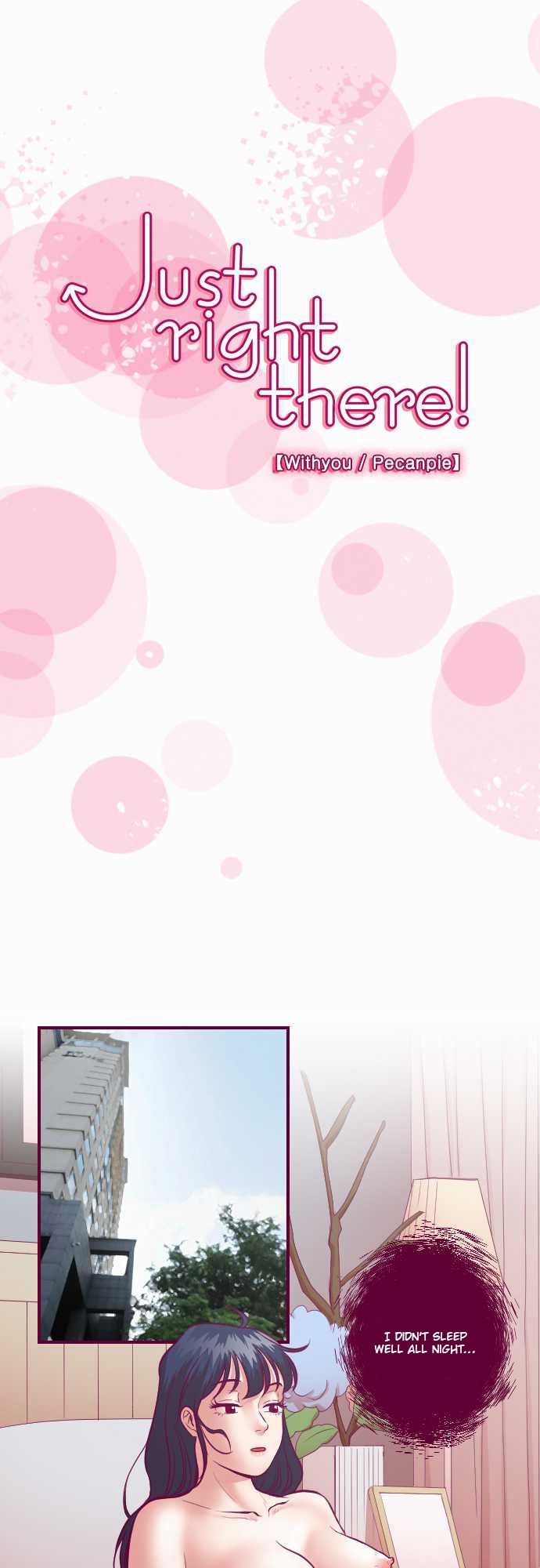 Just Right There! chapter 28 page 1