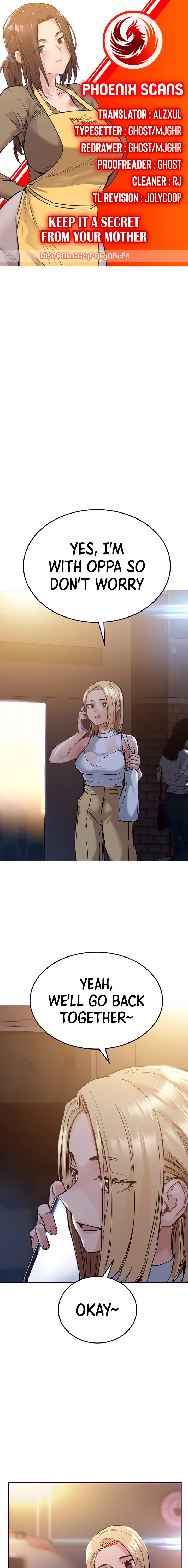 Keep it a secret from your mother! chapter 19 page 1
