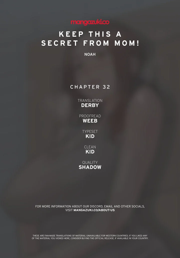 Keep it a secret from your mother! chapter 32 page 1