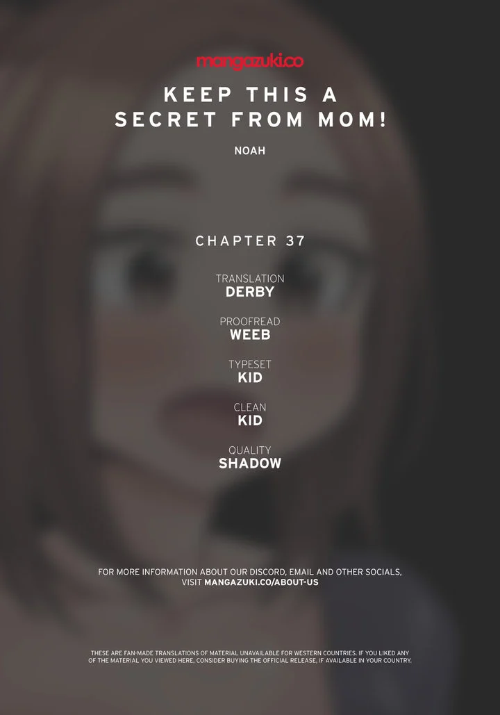 Keep it a secret from your mother! chapter 37 page 1