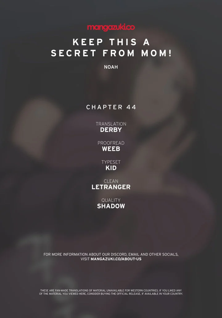 Keep it a secret from your mother! chapter 44 page 1