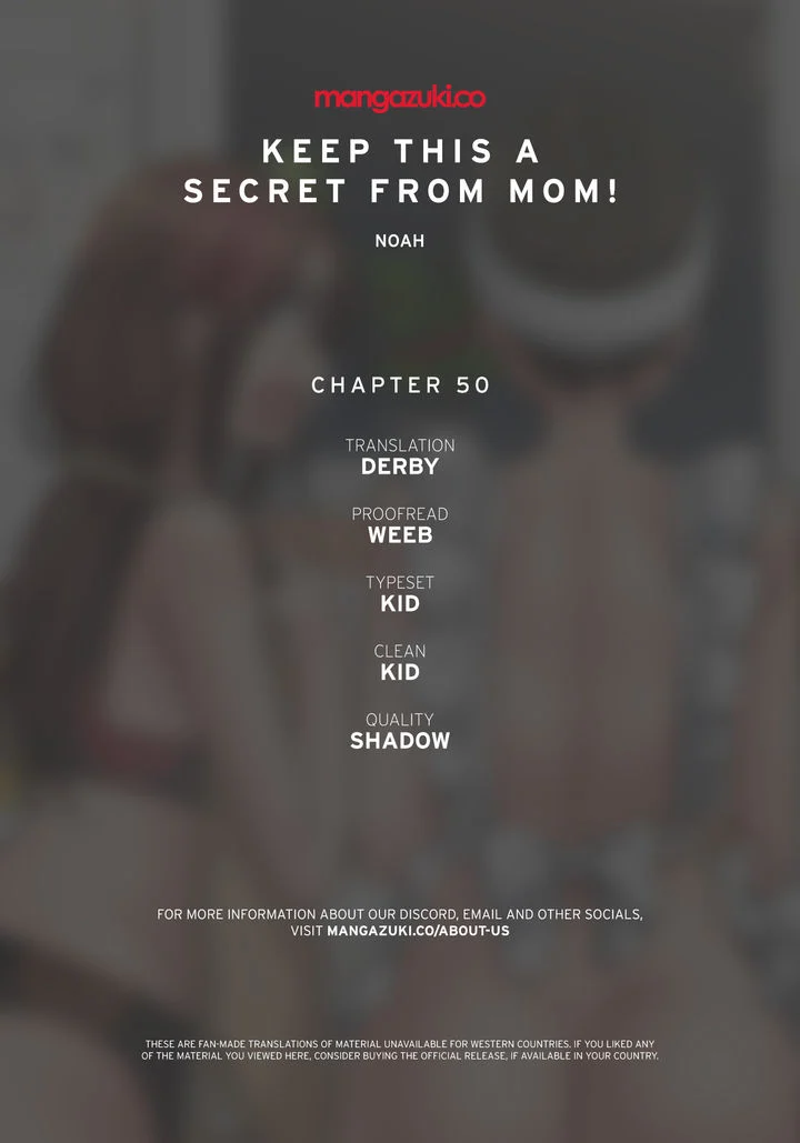 Keep it a secret from your mother! chapter 50 page 1