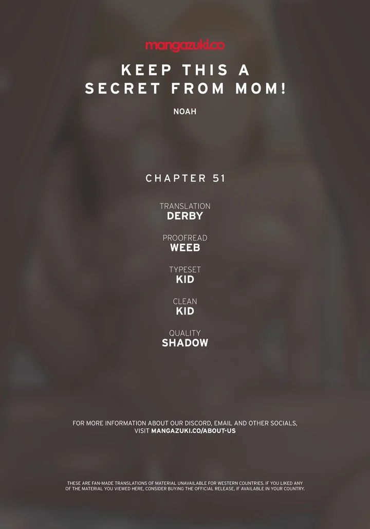 Keep it a secret from your mother! chapter 51 page 1