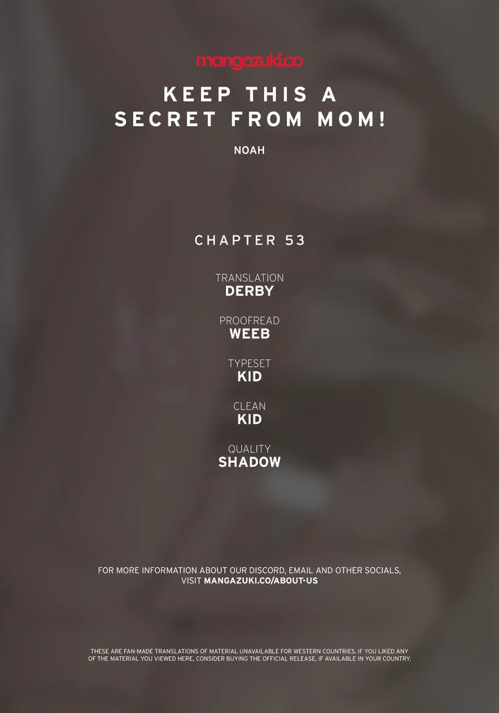 Keep it a secret from your mother! chapter 53 page 1