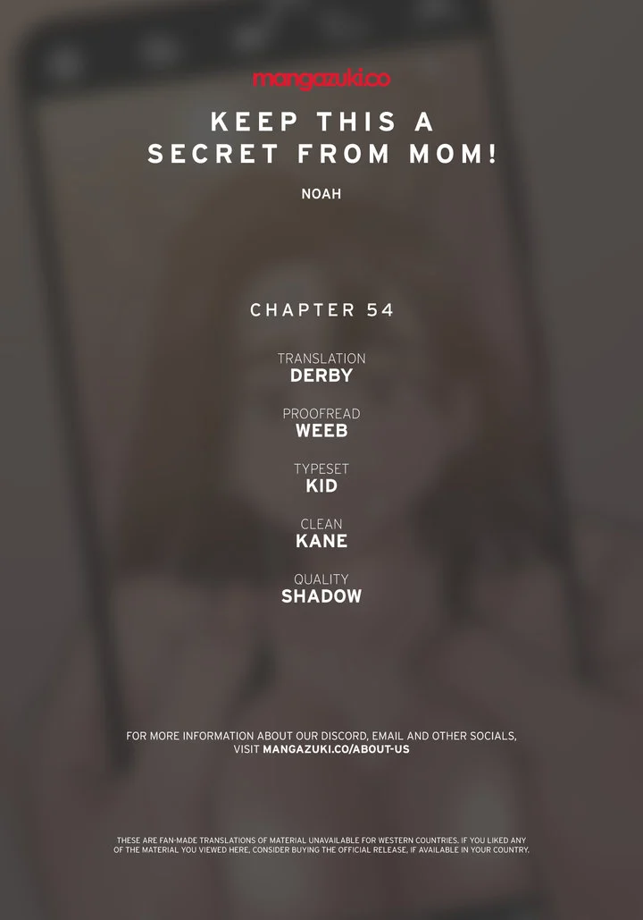 Keep it a secret from your mother! chapter 54 page 1