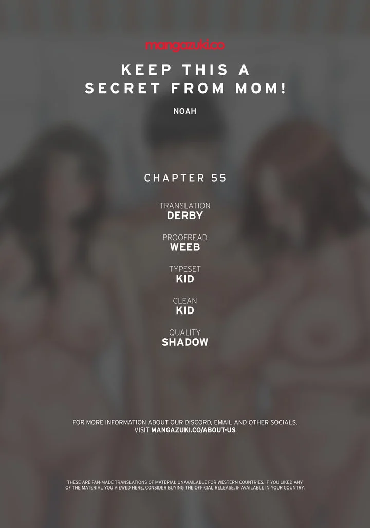 Keep it a secret from your mother! chapter 55 page 1