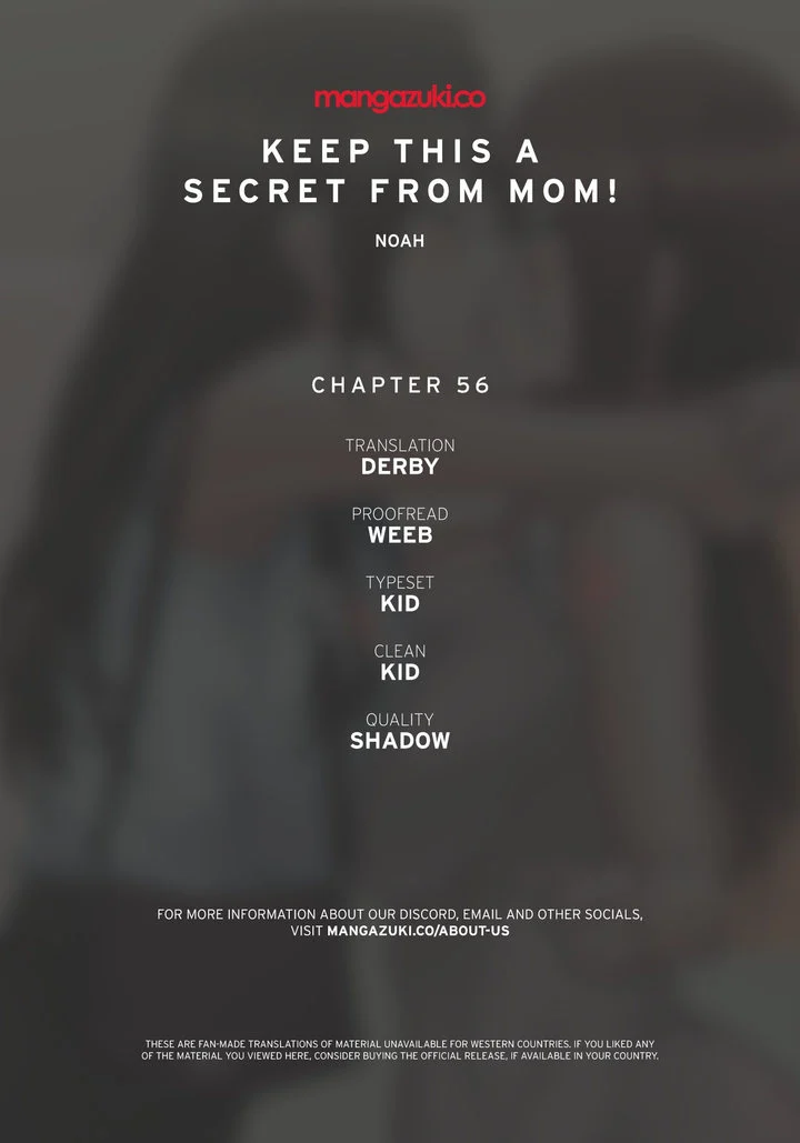 Keep it a secret from your mother! chapter 56 page 1