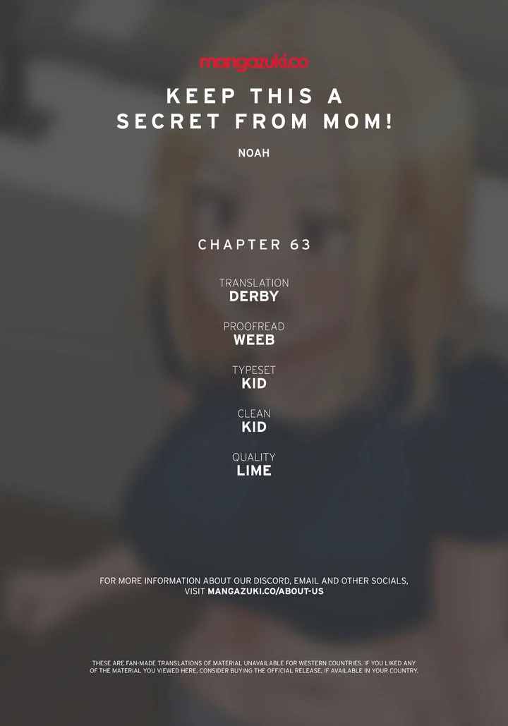 Keep it a secret from your mother! chapter 63 page 1