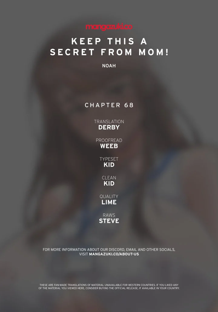 Keep it a secret from your mother! chapter 68 page 1