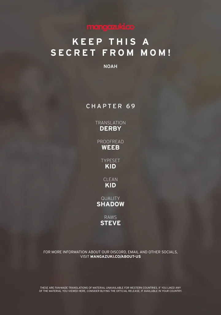 Keep it a secret from your mother! chapter 69 page 1