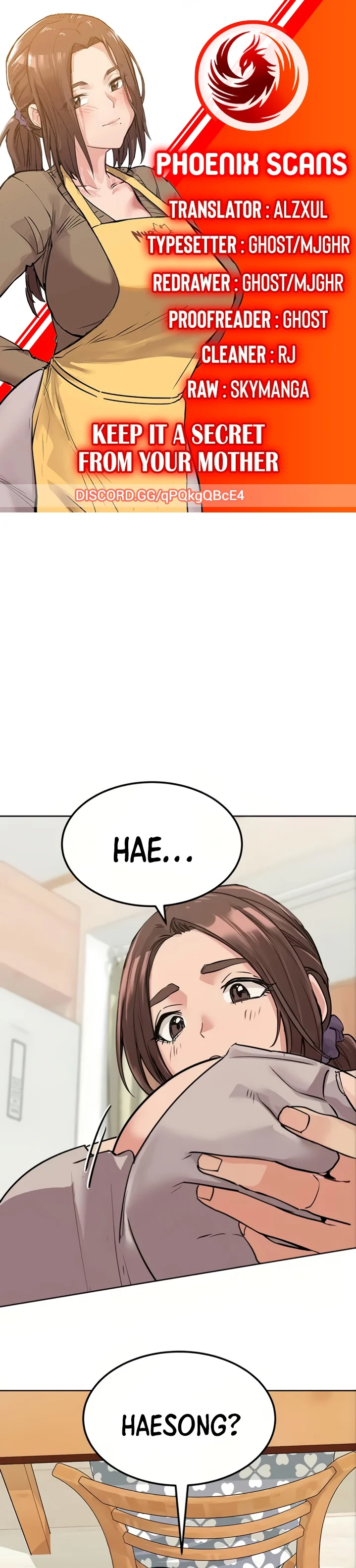 Keep it a secret from your mother! chapter 7 page 1