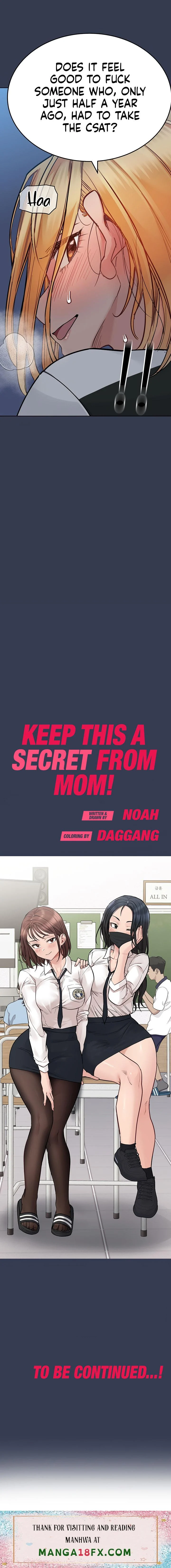 Keep it a secret from your mother! chapter 75 page 35