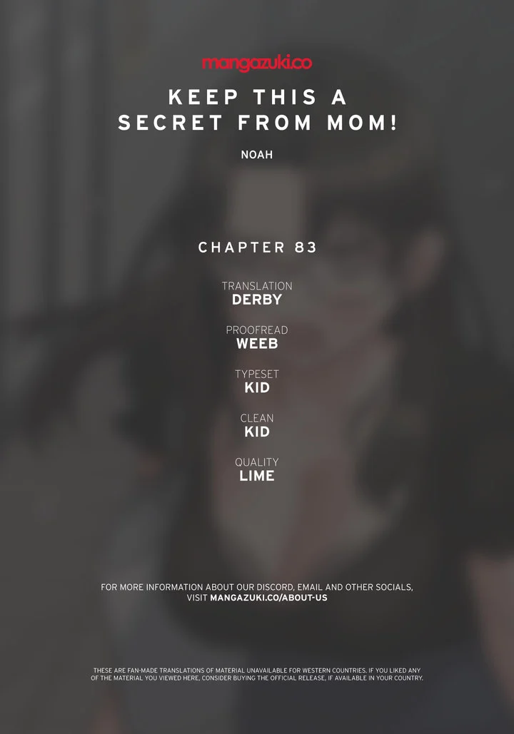 Keep it a secret from your mother! chapter 83 page 1