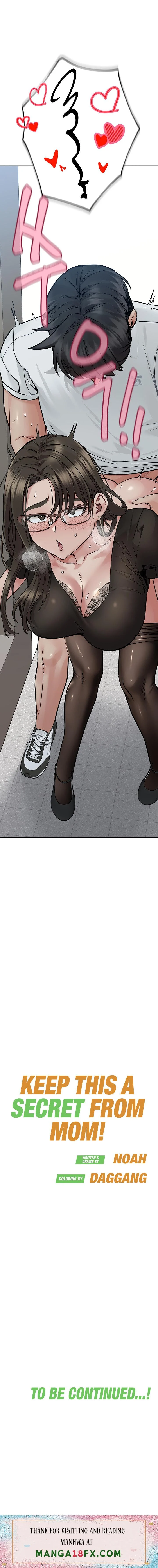 Keep it a secret from your mother! chapter 84 page 34