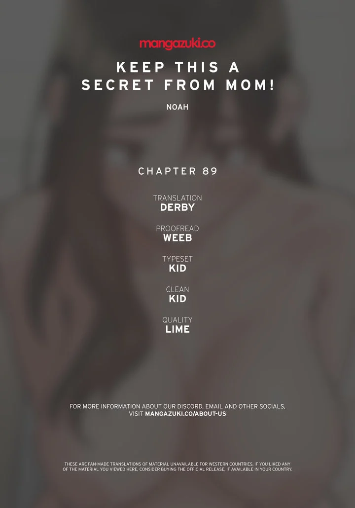 Keep it a secret from your mother! chapter 89 page 1