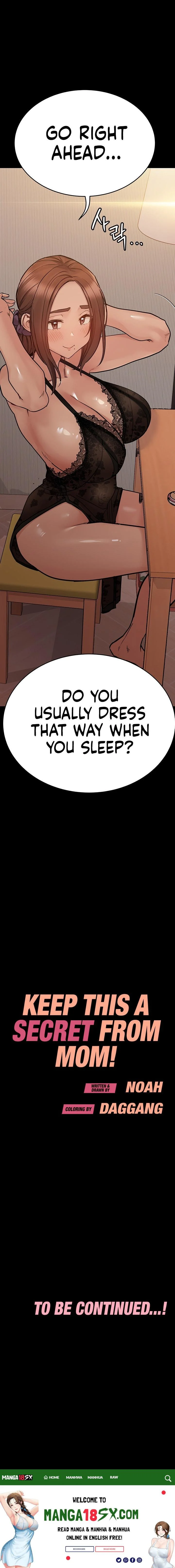 Keep it a secret from your mother! chapter 90 page 36