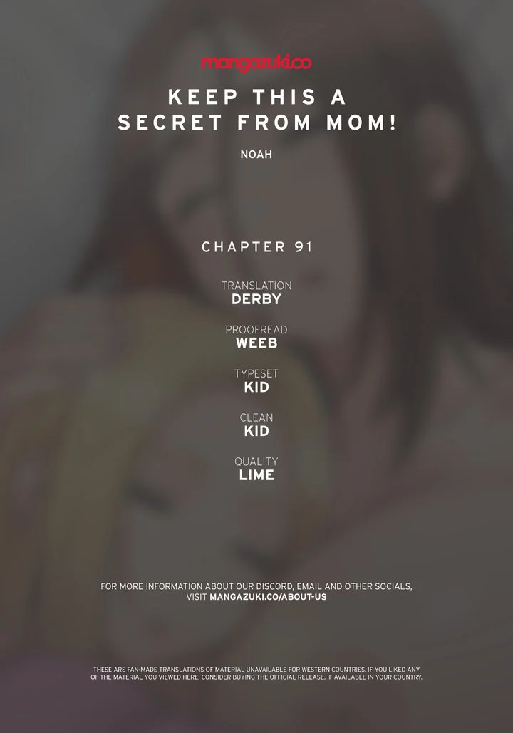 Keep it a secret from your mother! chapter 91 page 1