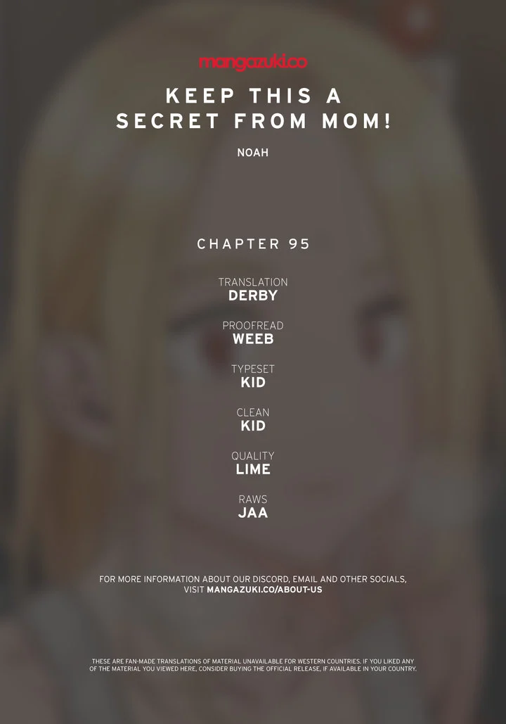 Keep it a secret from your mother! chapter 95 page 1