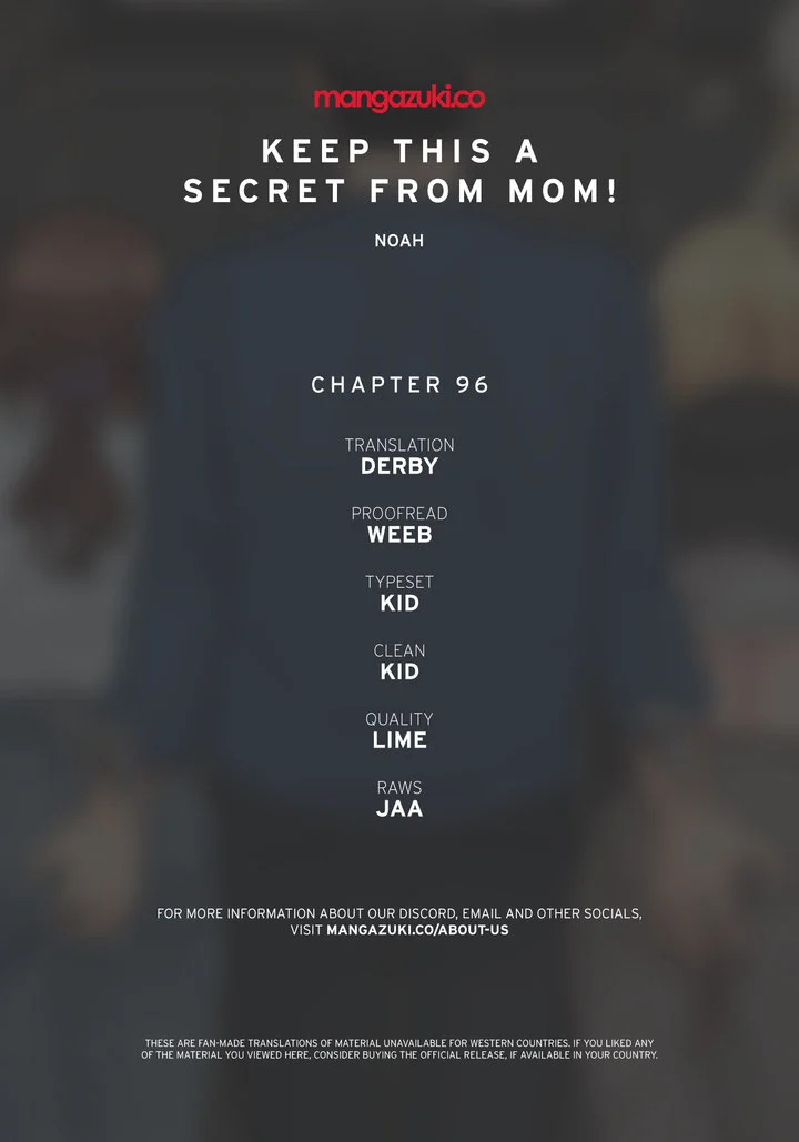 Keep it a secret from your mother! chapter 96 page 1