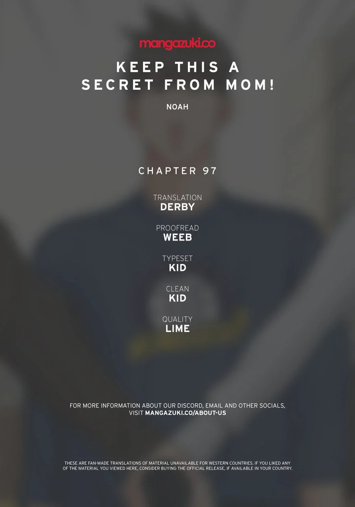 Keep it a secret from your mother! chapter 97 page 1