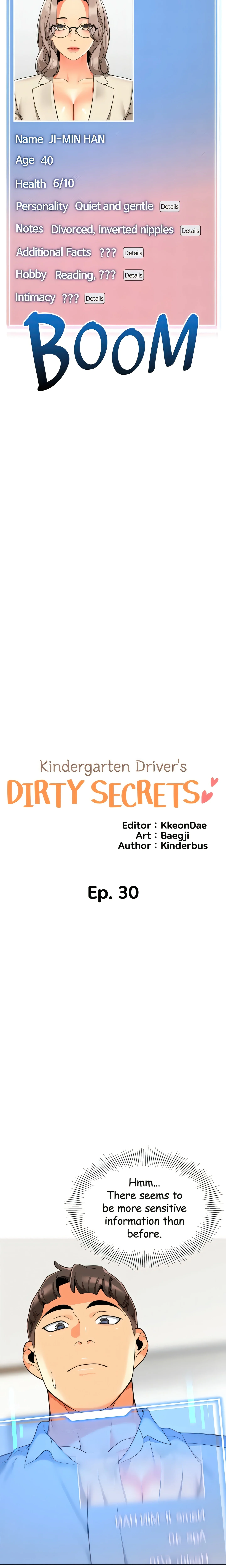 Kindergarten Driver’s Dirty Secrets (Official) chapter 30 page 3