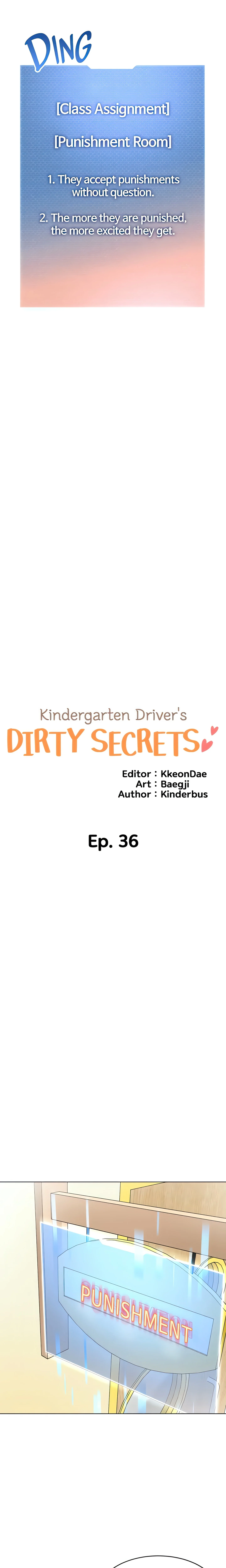 Kindergarten Driver’s Dirty Secrets (Official) chapter 36 page 3