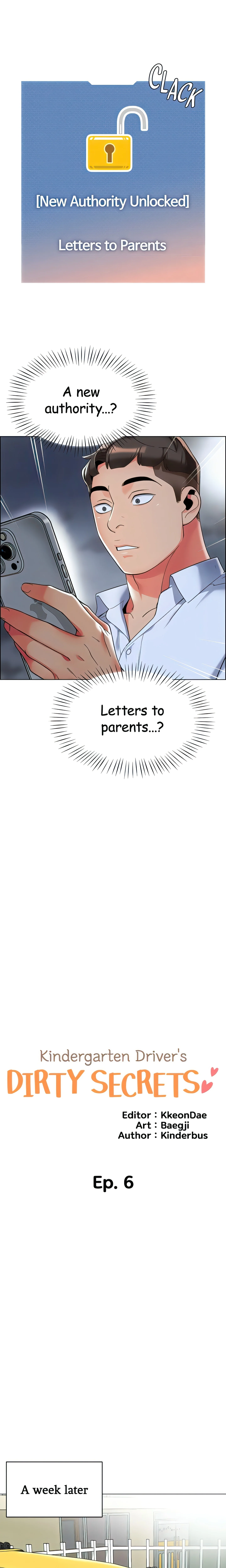 Kindergarten Driver’s Dirty Secrets (Official) chapter 6 page 1