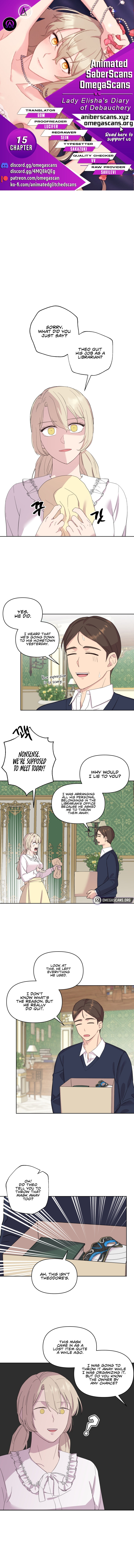 Lady Elisha’s Diary of Debauchery chapter 15 page 1