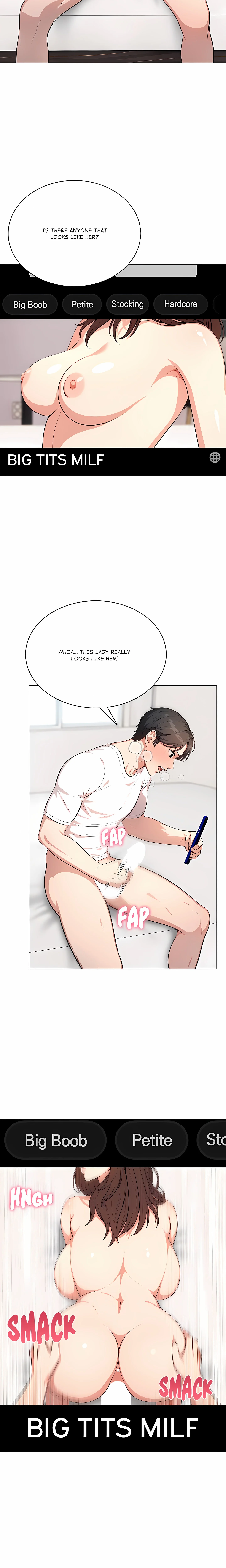 Lady in The Video chapter 1 page 8