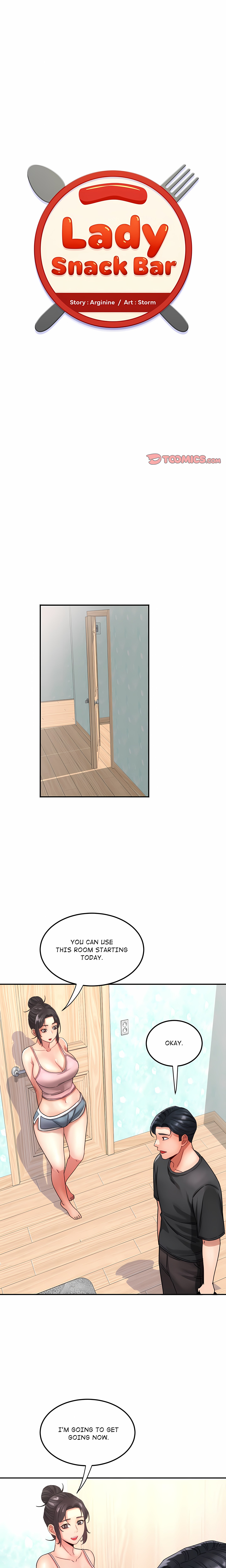 Lady Snack Bar chapter 18 page 1