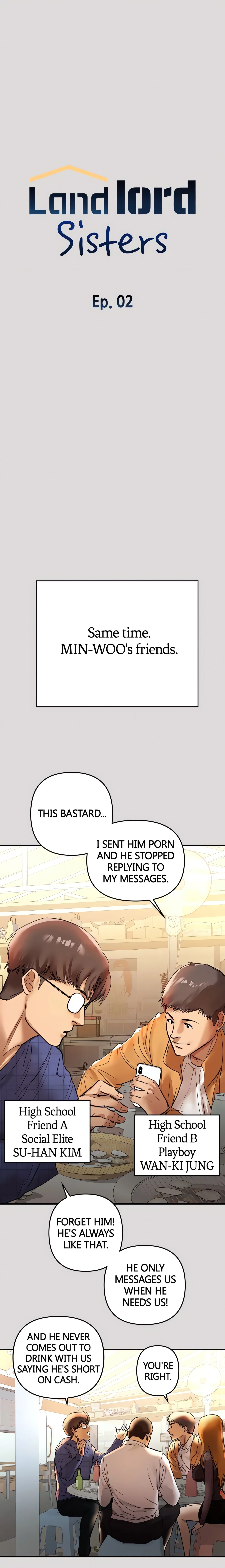 Landlord Sisters (Official) chapter 2 page 1