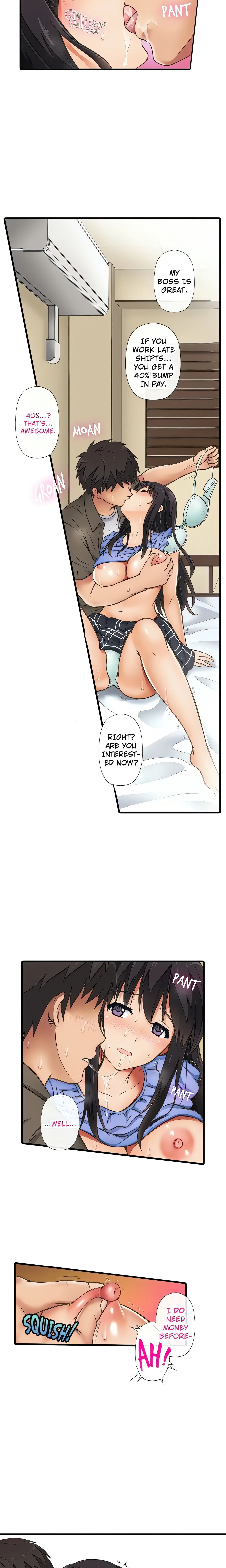 Late Night Shifts with My Boyfriend and My Boss (Official) chapter 1 page 3