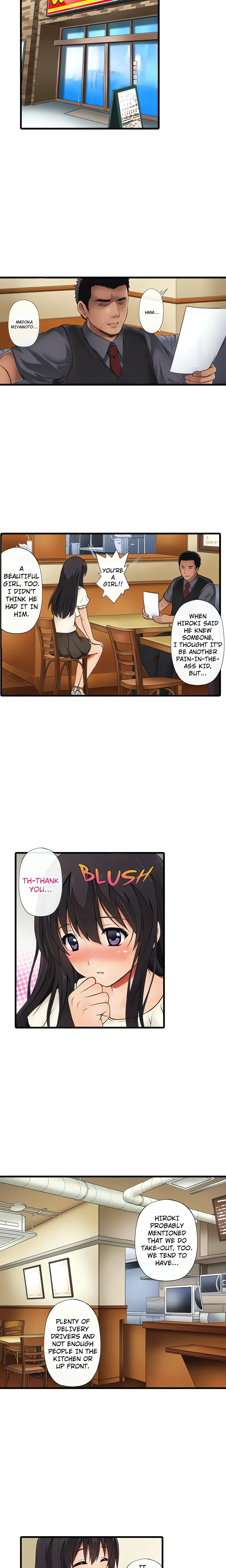 Late Night Shifts with My Boyfriend and My Boss (Official) chapter 1 page 7