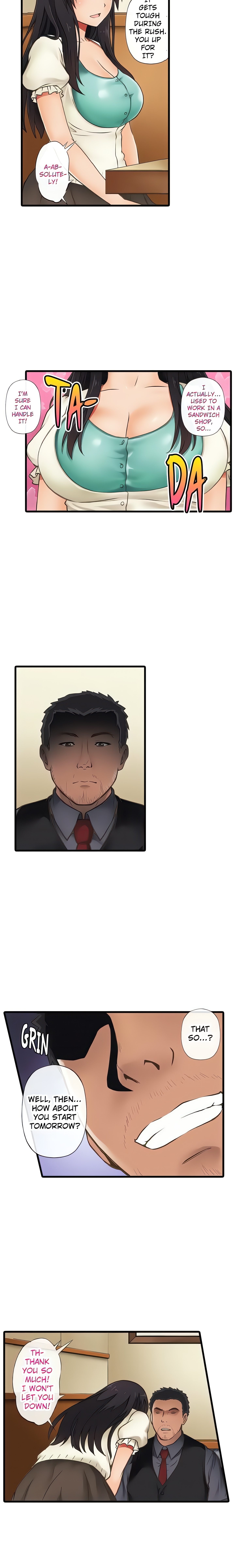 Late Night Shifts with My Boyfriend and My Boss (Official) chapter 1 page 8