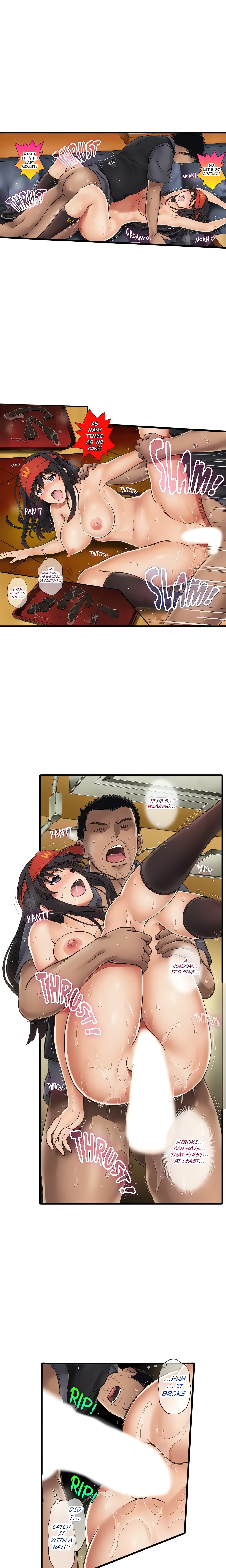 Late Night Shifts with My Boyfriend and My Boss (Official) chapter 5 page 2
