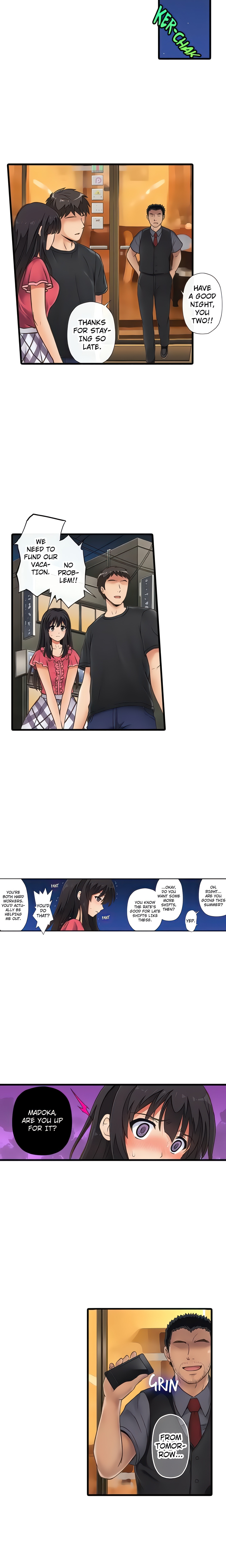 Late Night Shifts with My Boyfriend and My Boss (Official) chapter 6 page 2