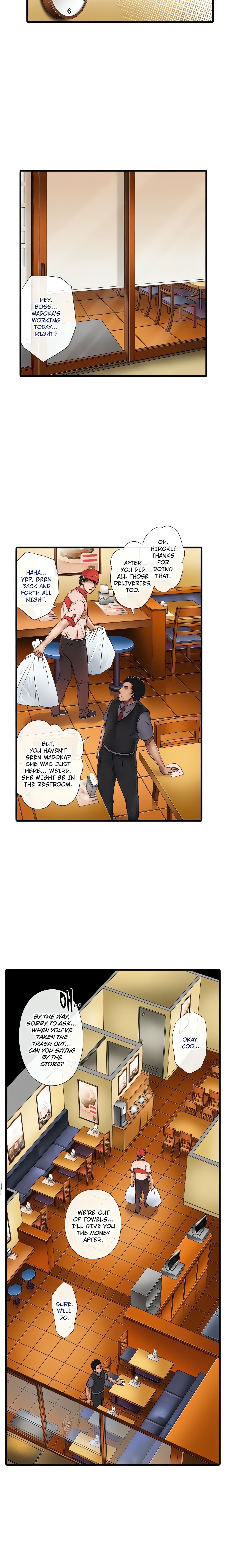 Late Night Shifts with My Boyfriend and My Boss (Official) chapter 8 page 4