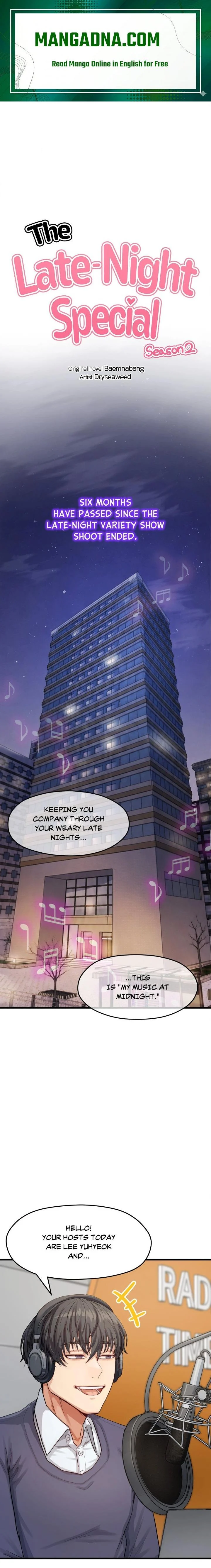 Late-night Show Climax chapter 17 page 1