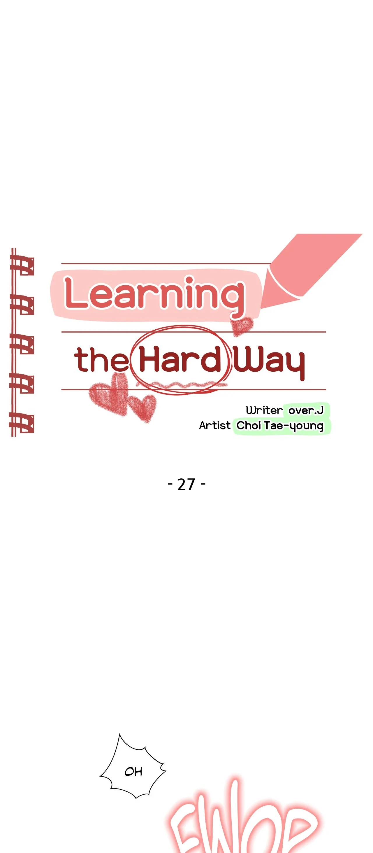 Learning The Hard Way chapter 27 page 1