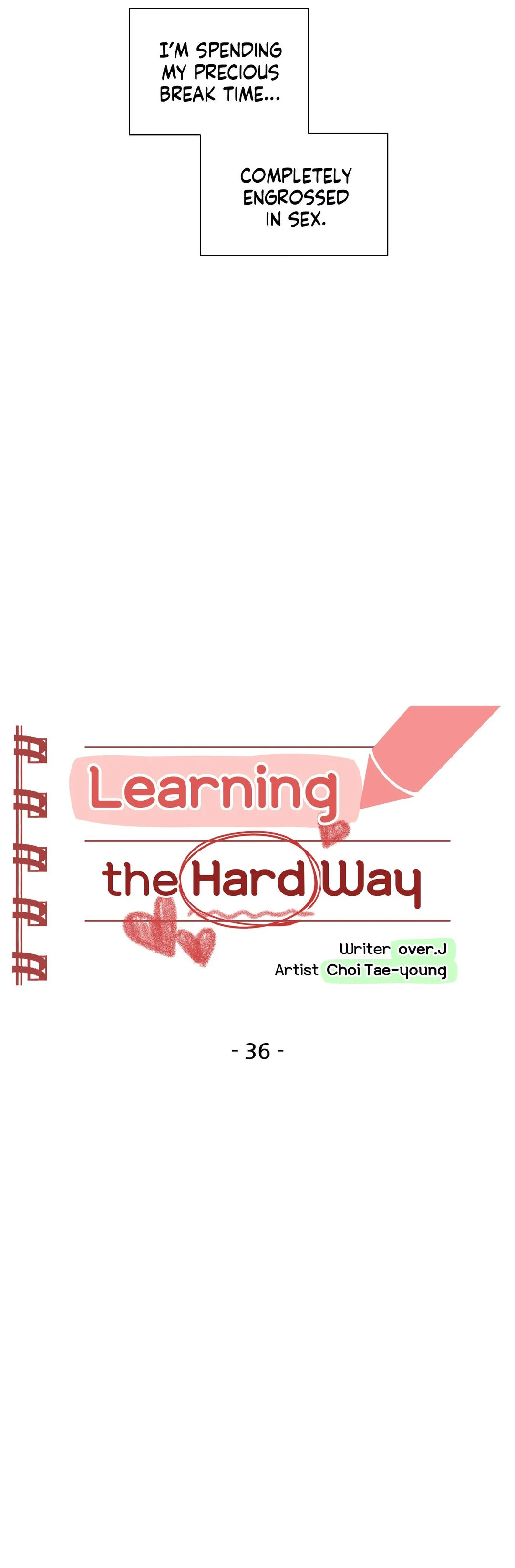 Learning The Hard Way chapter 36 page 9