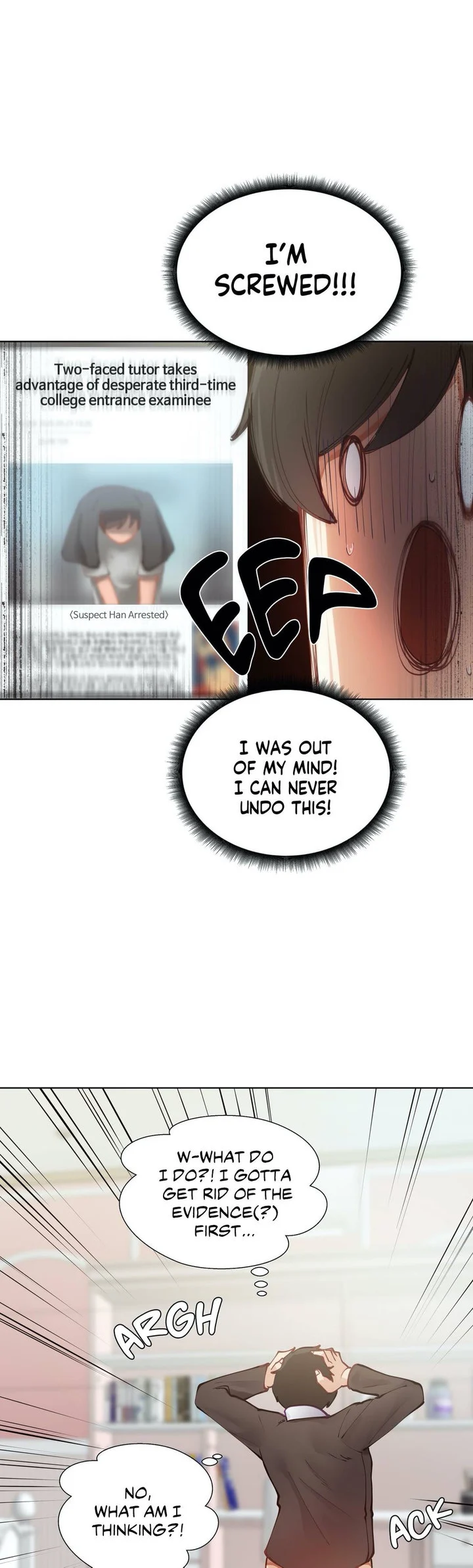 Learning The Hard Way chapter 4 page 7