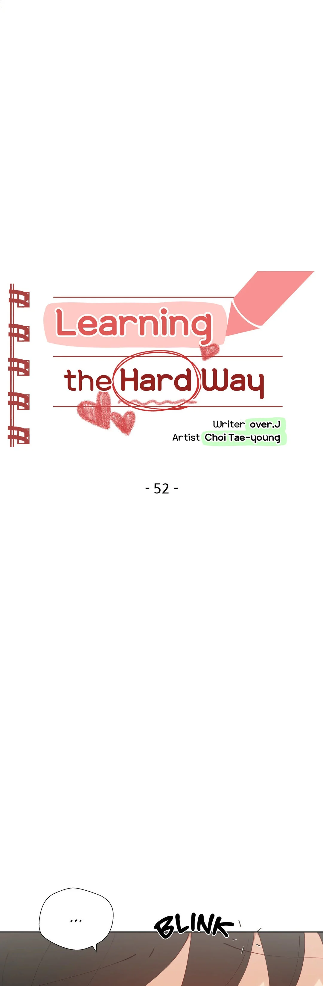 Learning The Hard Way chapter 52 page 1