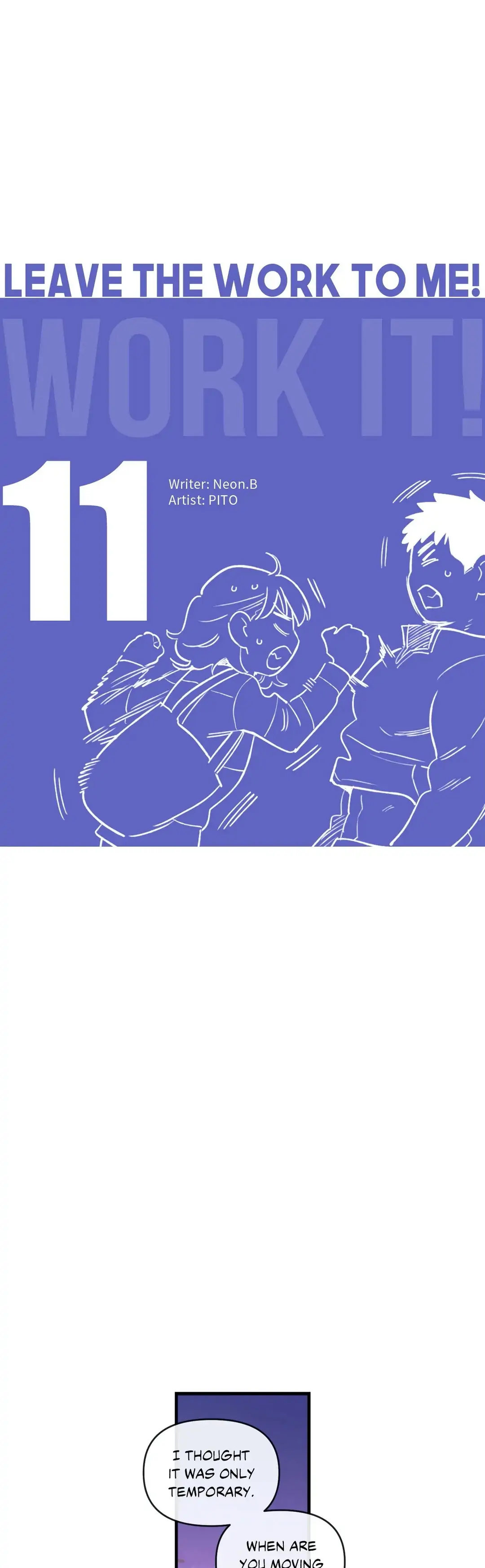 Leave the Work to Me! chapter 11 page 1